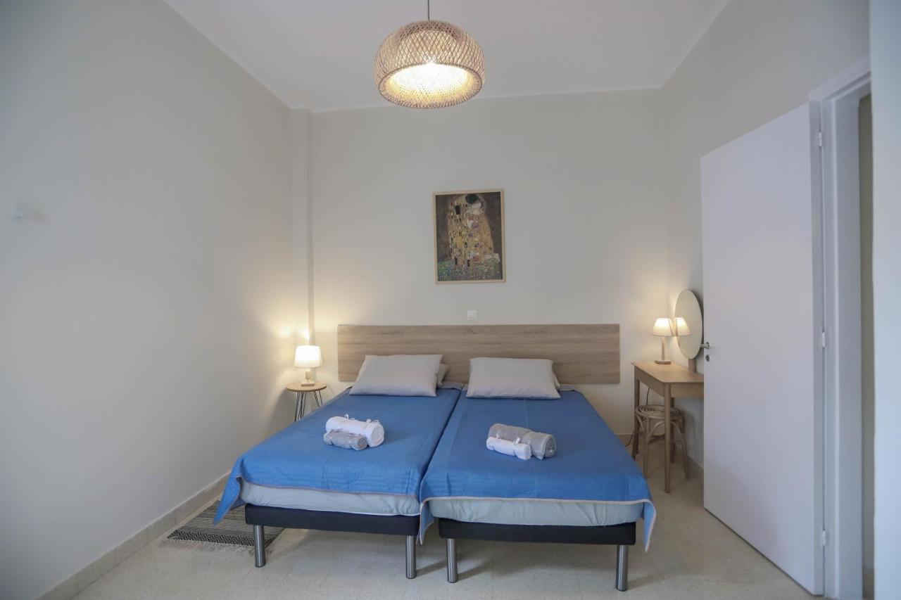 Traditional Town Garden Apartment Rhodes City Luaran gambar