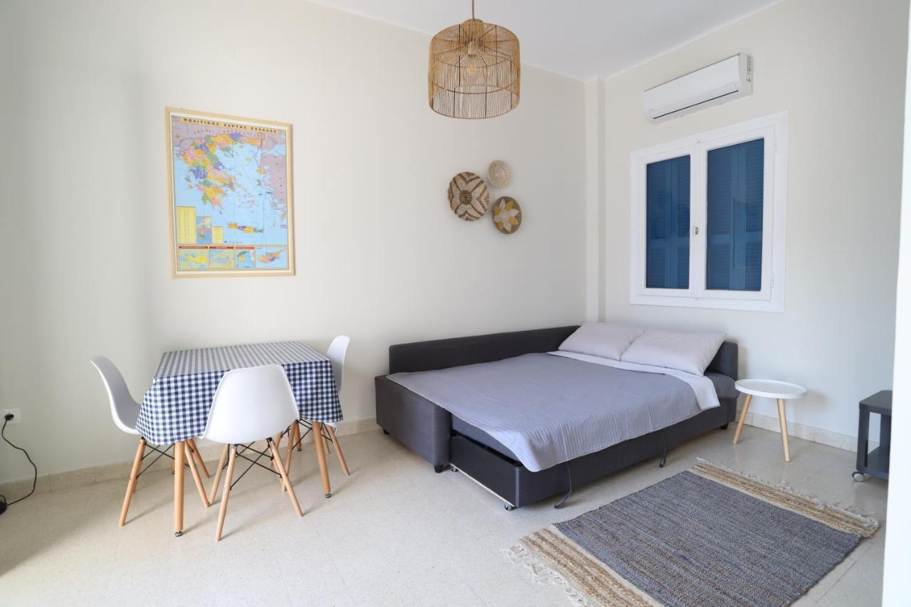 Traditional Town Garden Apartment Rhodes City Luaran gambar